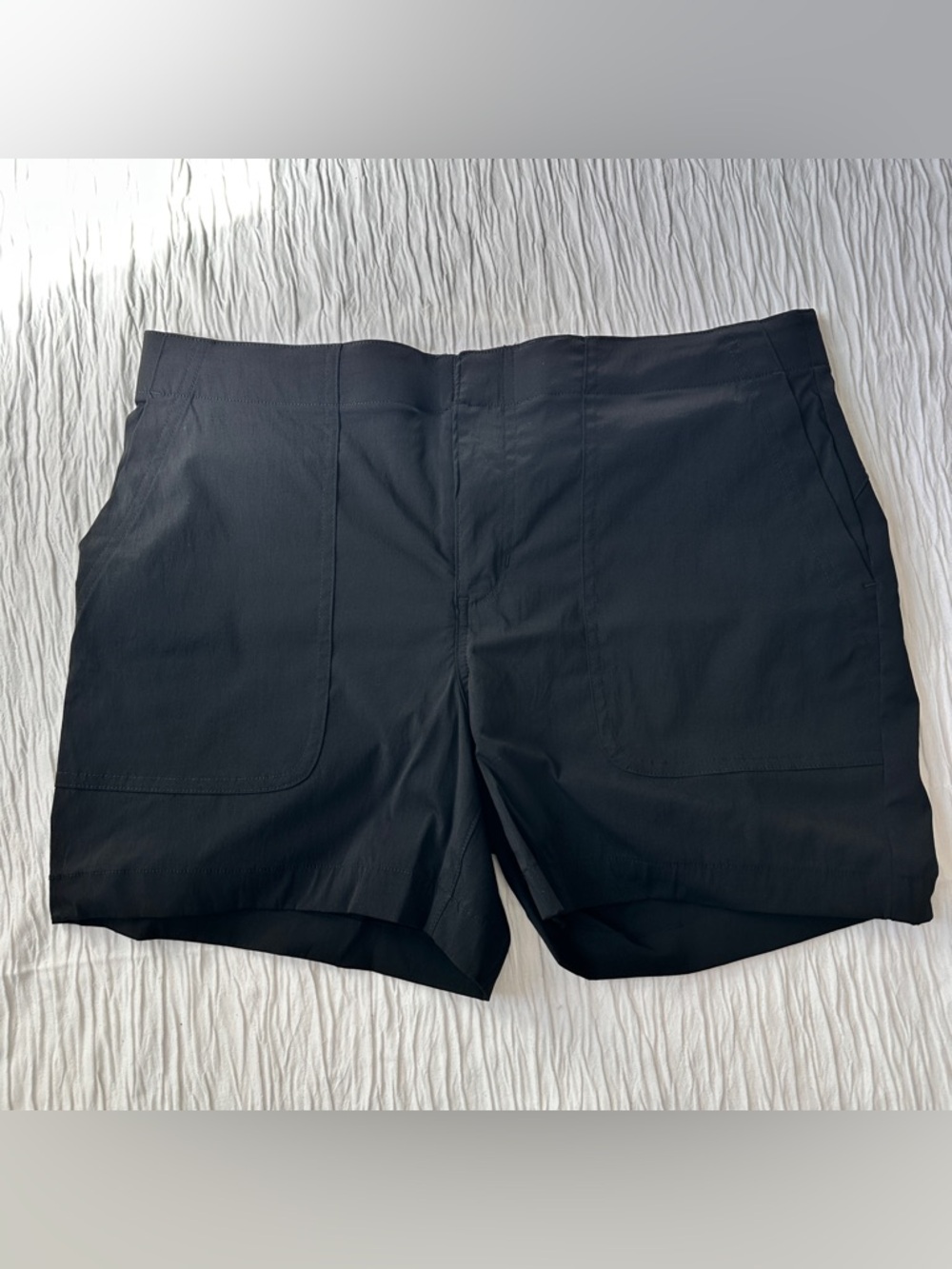 Eddie Bauer Hiker Shorts Womens 10 Black Stretch UPF 50 Outdoor Hiking NWT